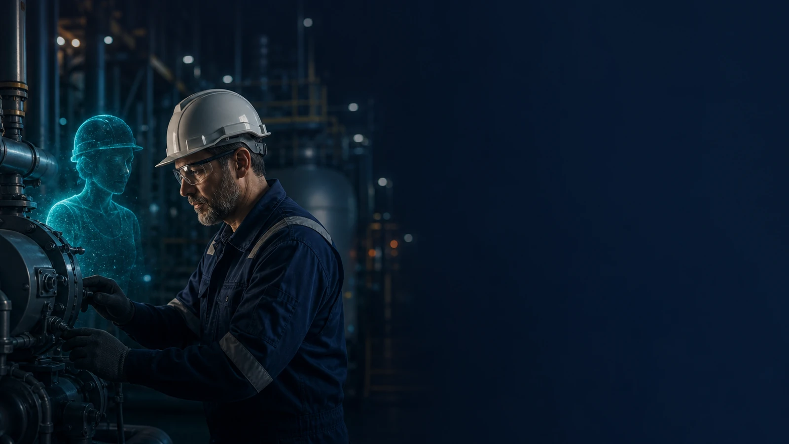 MaxIron AI Crew supporting an enterprise Maximo user in an operational setting