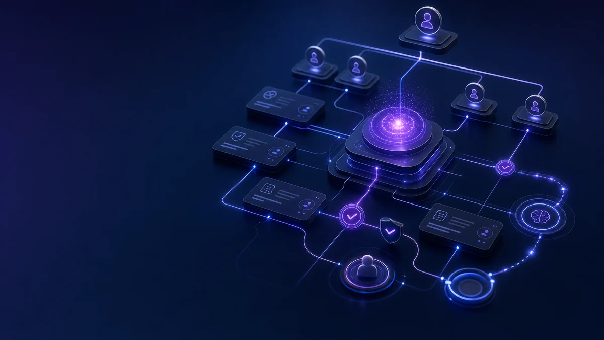 Abstract orchestration of customer-trained AI agents coordinated through MaxIron AI Engine